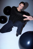 Джемпер с бахромой