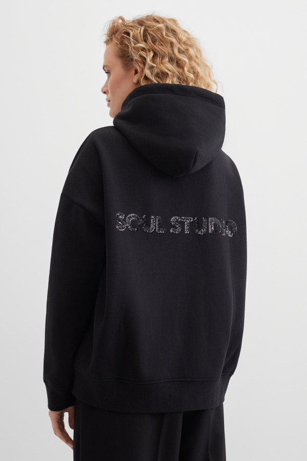 Свитшот-худи с капюшоном