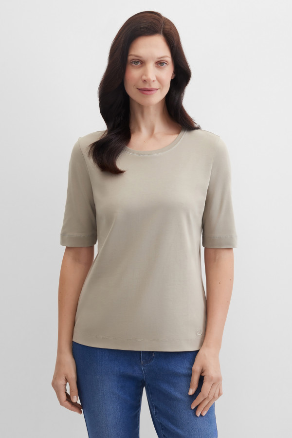 Футболка прямого кроя