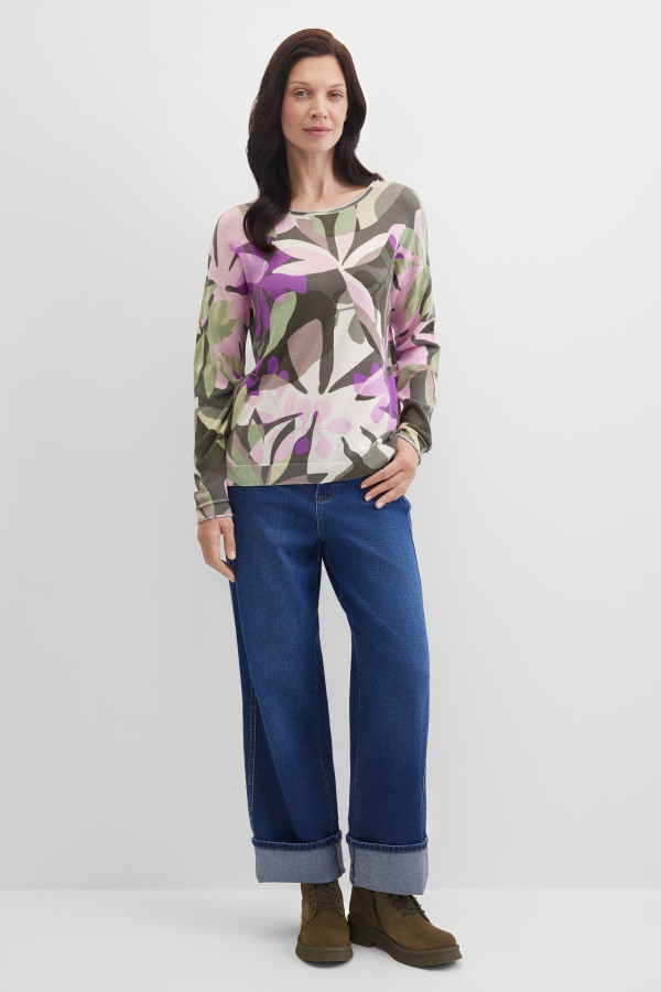 Джинсы широкие