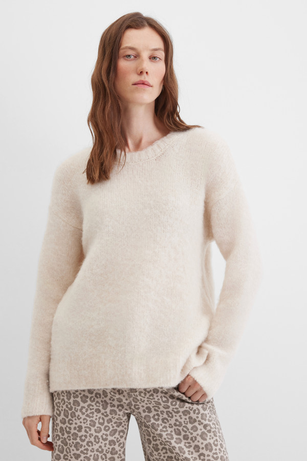 Джемпер из шерсти и мохера