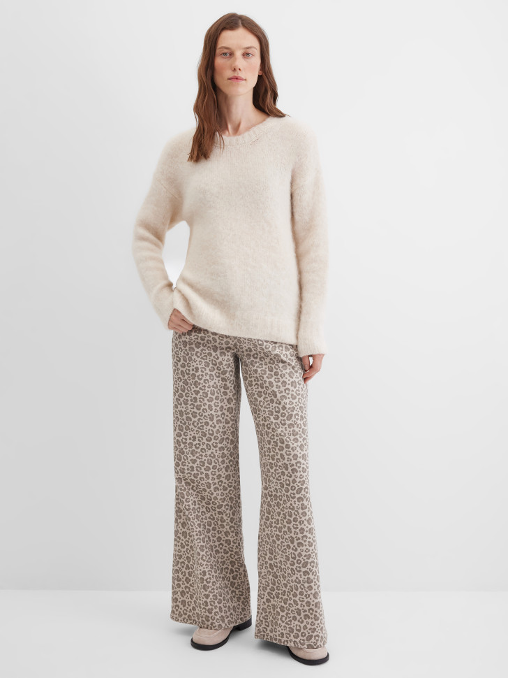 Джемпер из шерсти и мохера