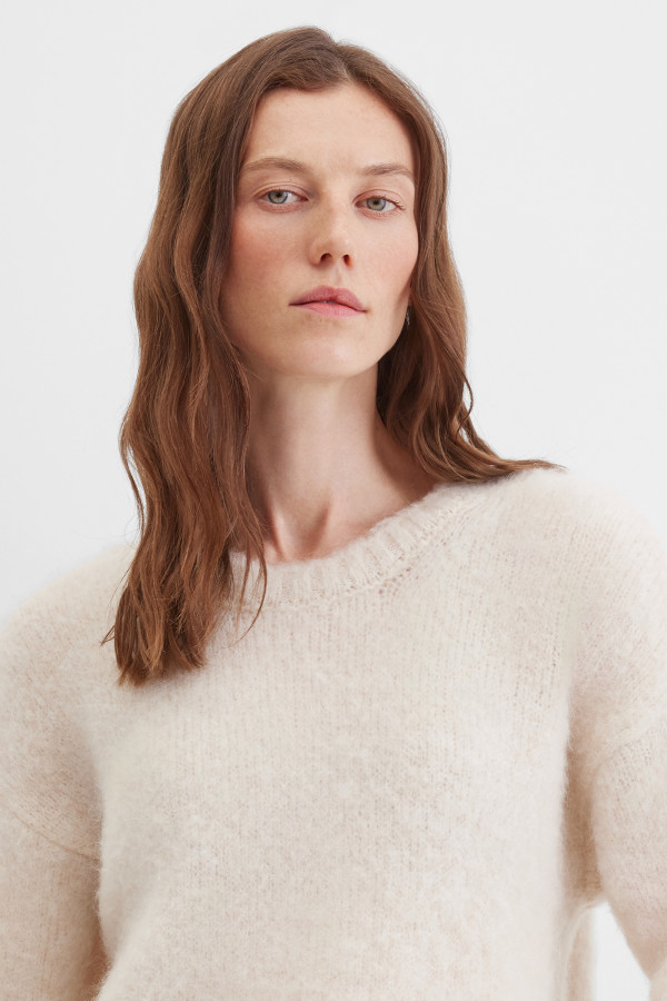 Джемпер из шерсти и мохера