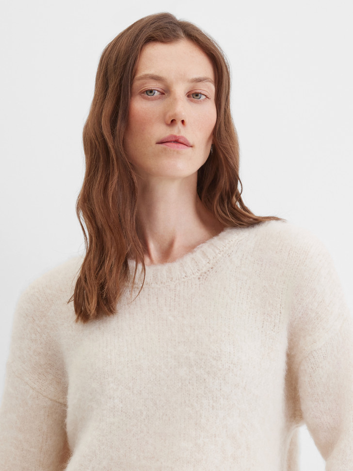 Джемпер из шерсти и мохера