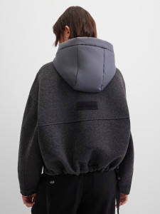 Бомбер с добавлением шерсти