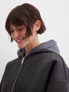 Бомбер с добавлением шерсти