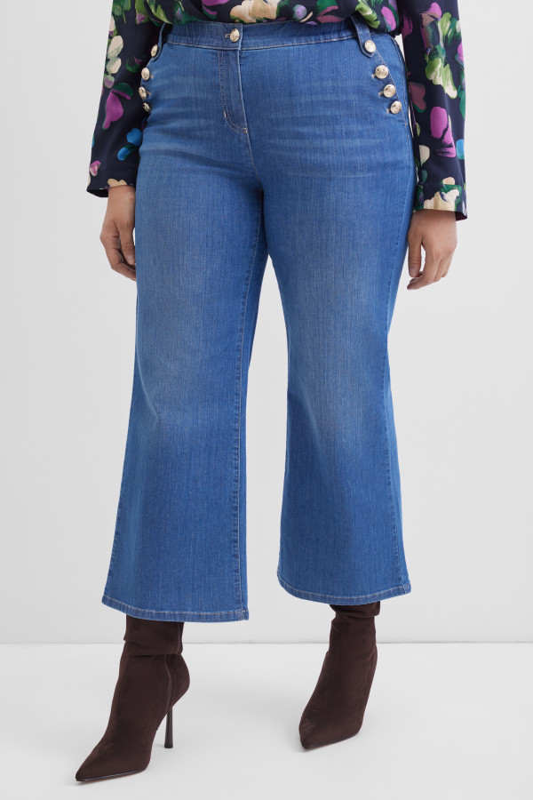 Джинсы клеш