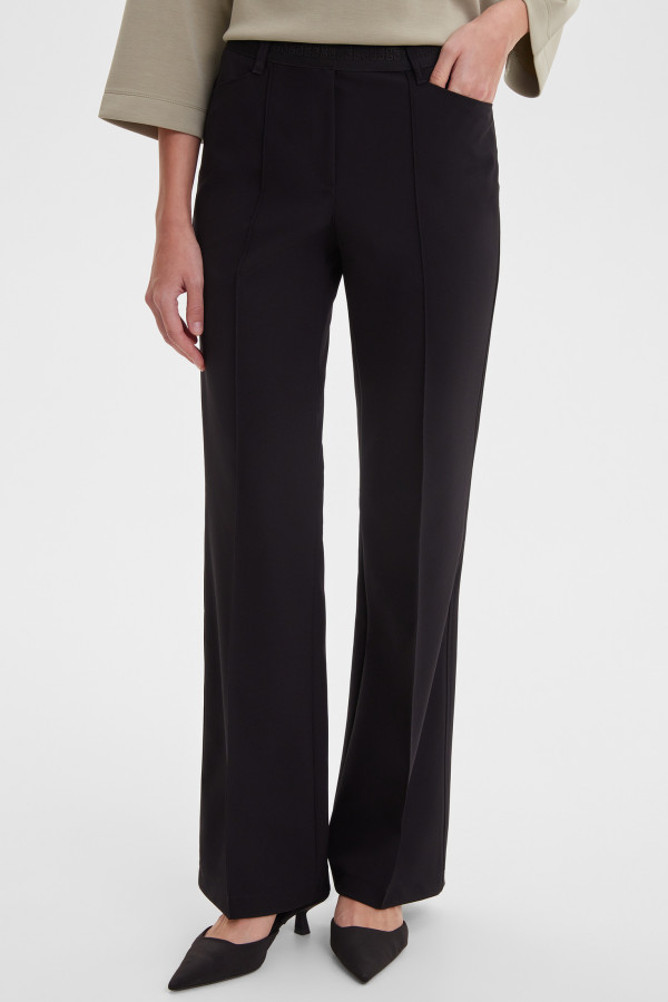 Брюки со стрелками прямые