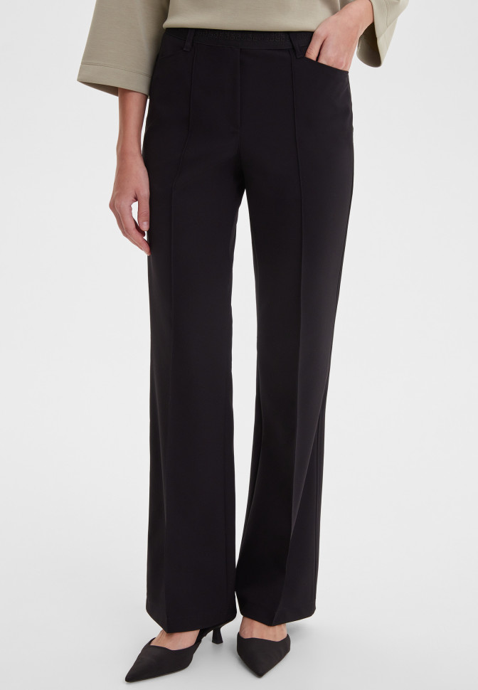 Брюки со стрелками прямые