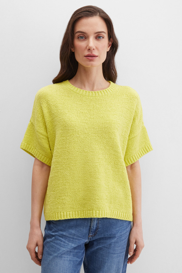 Джемпер с коротким рукавом