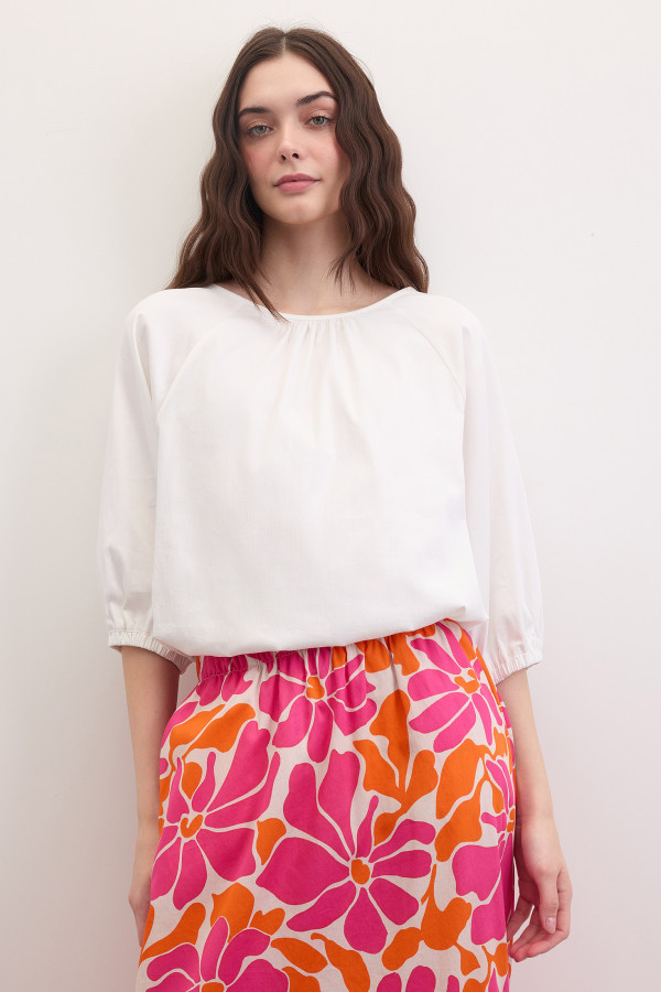 Блузка с рукавом реглан