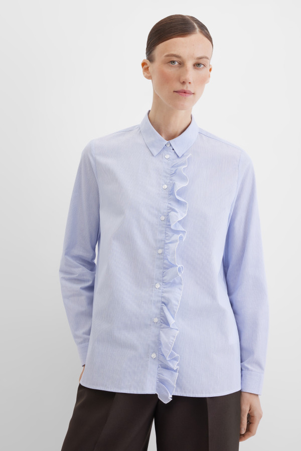 Блузка с рюшами