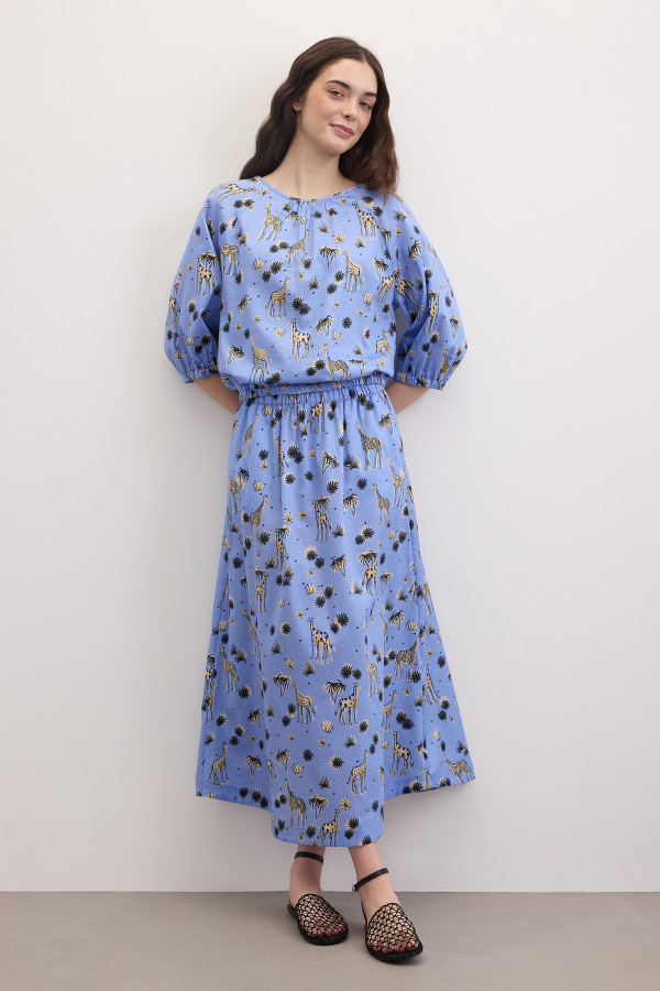 Блузка с принтом