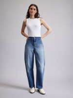 Джинсы мом