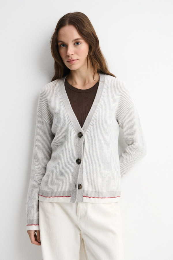 Кардиган с пуговицами