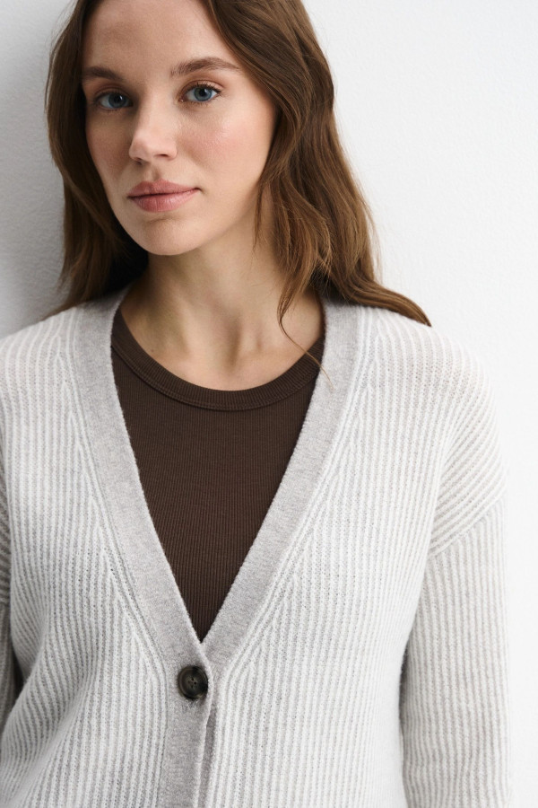 Кардиган с пуговицами