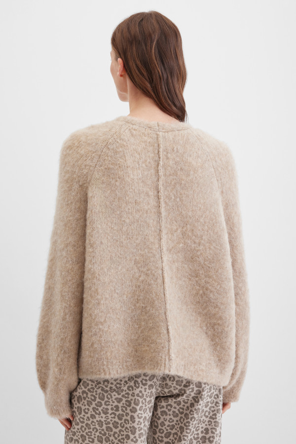 Кардиган из шерсти и мохера