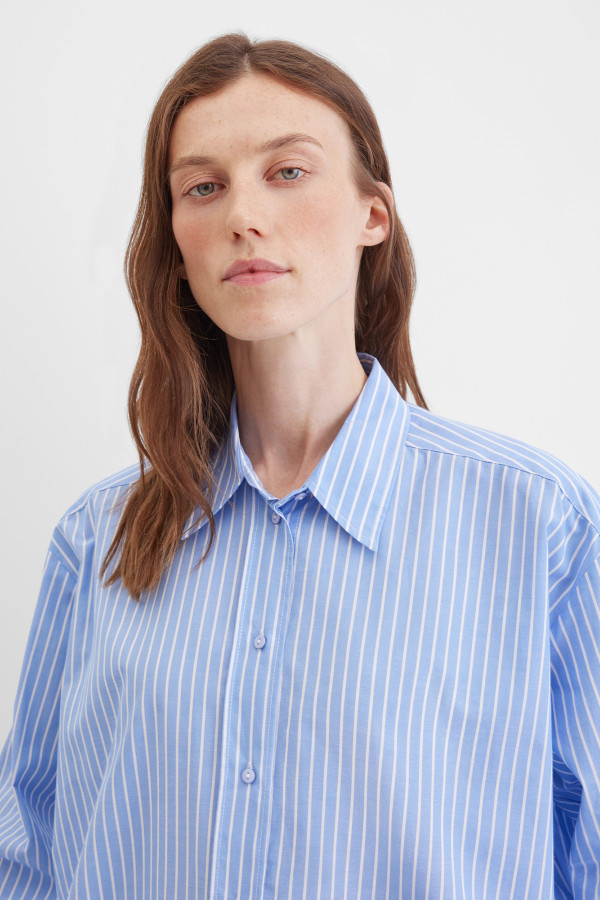 Блузка свободная укороченная