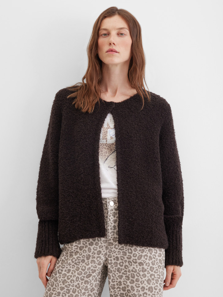 Кардиган с шерстью альпака