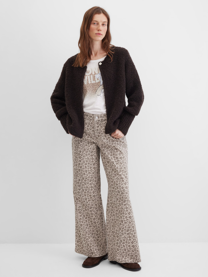 Кардиган с шерстью альпака