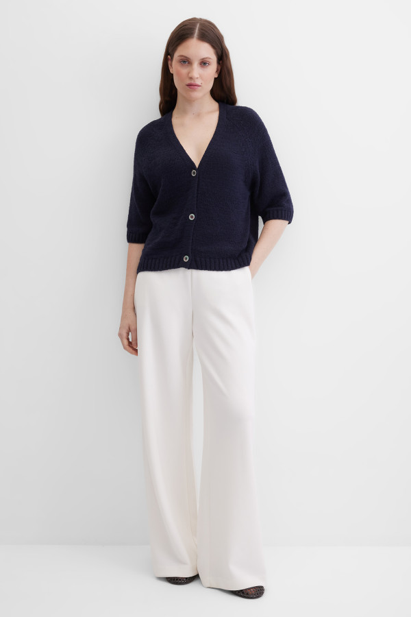 Кардиган вязаный