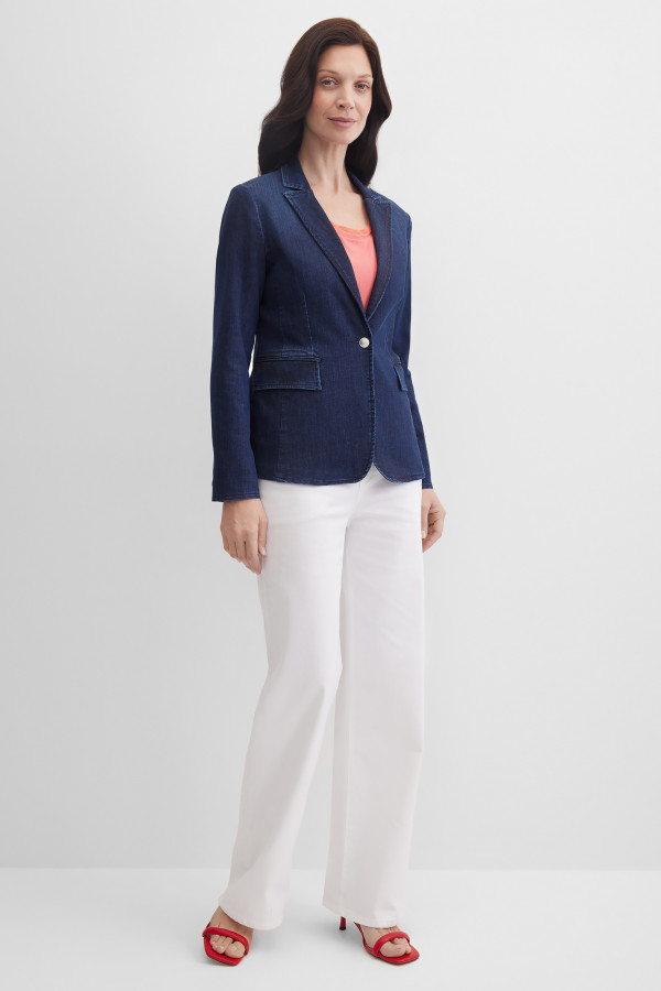 Жакет однобортный