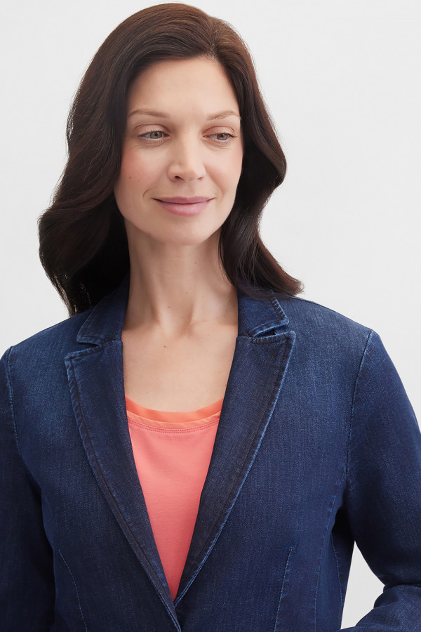 Жакет однобортный