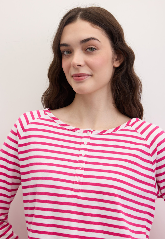 Лонгслив в полоску