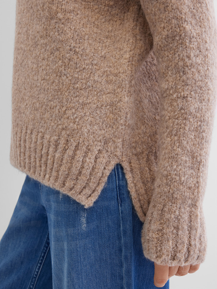 Свитер с добавлением шерсти альпаки