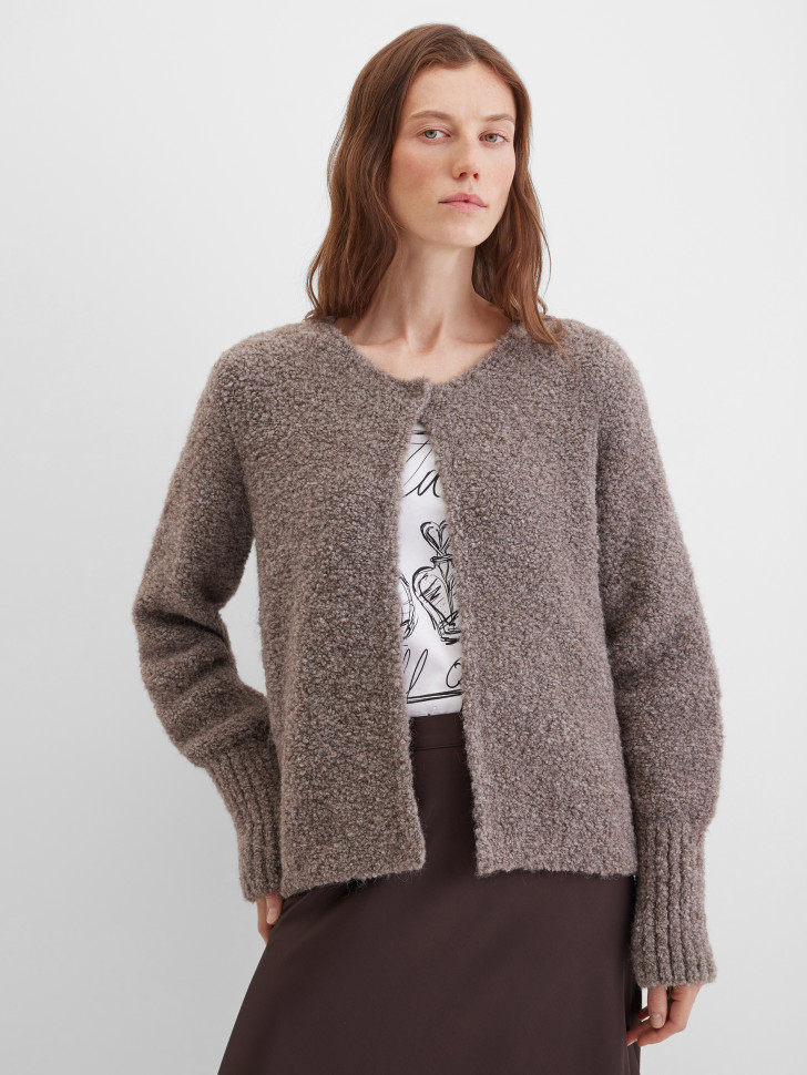 Кардиган с шерстью альпака