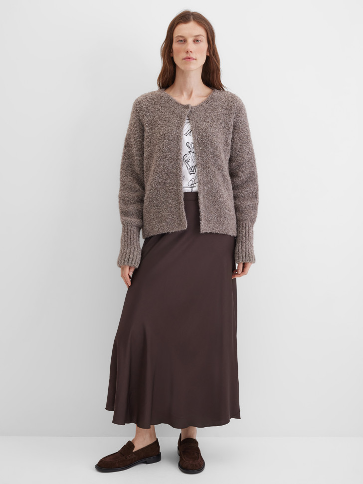 Кардиган с шерстью альпака