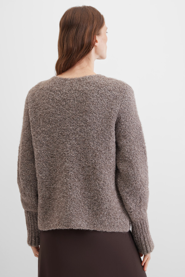 Кардиган с шерстью альпака