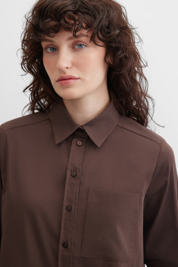 Рубашка укороченная