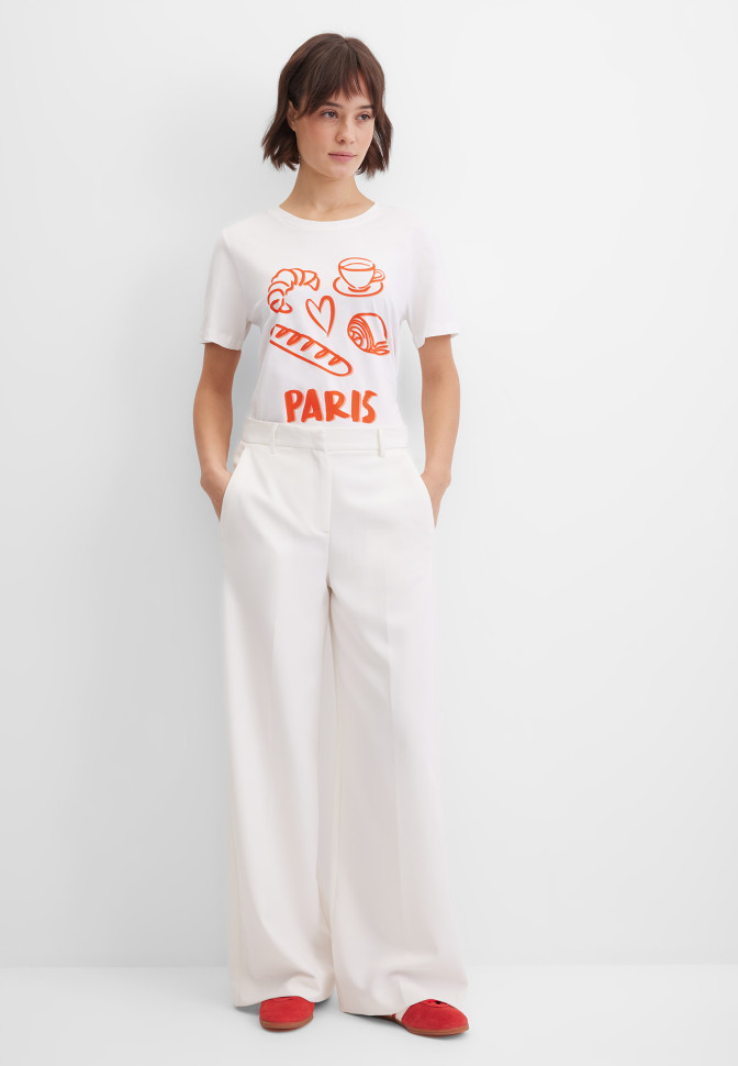 Брюки широкие