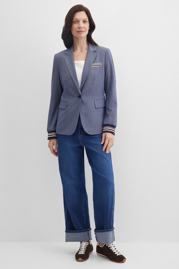 Жакет трикотажный