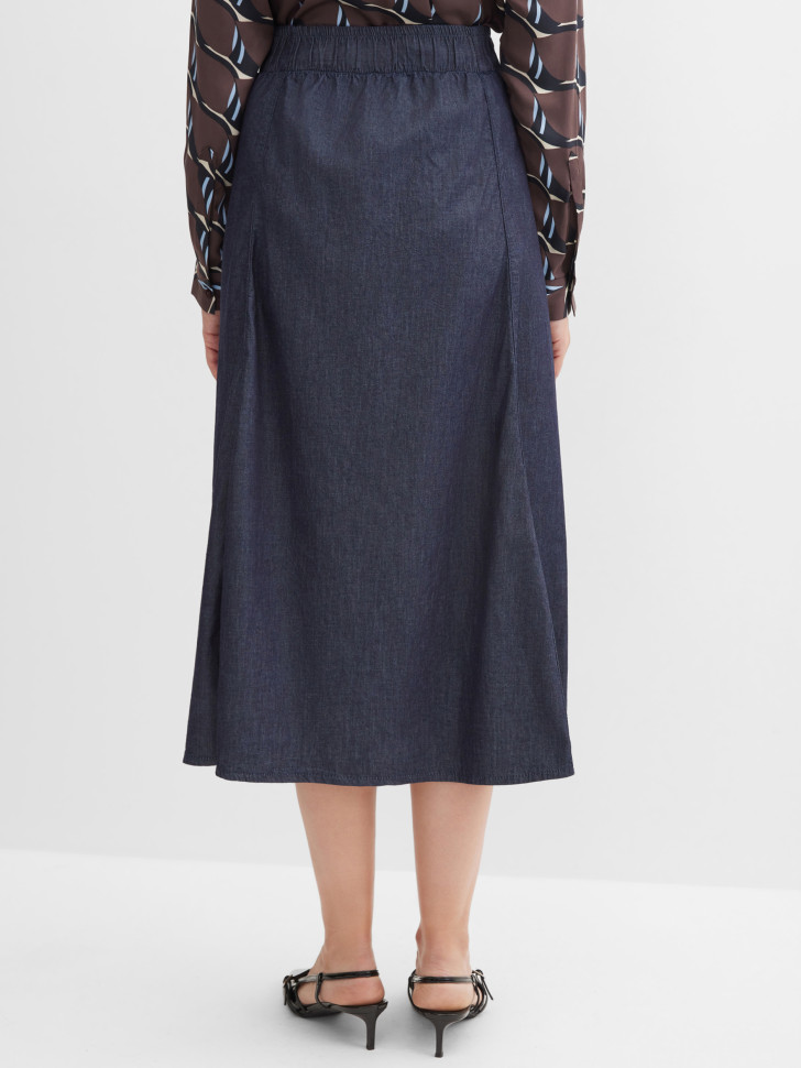 Юбка миди расклешенная