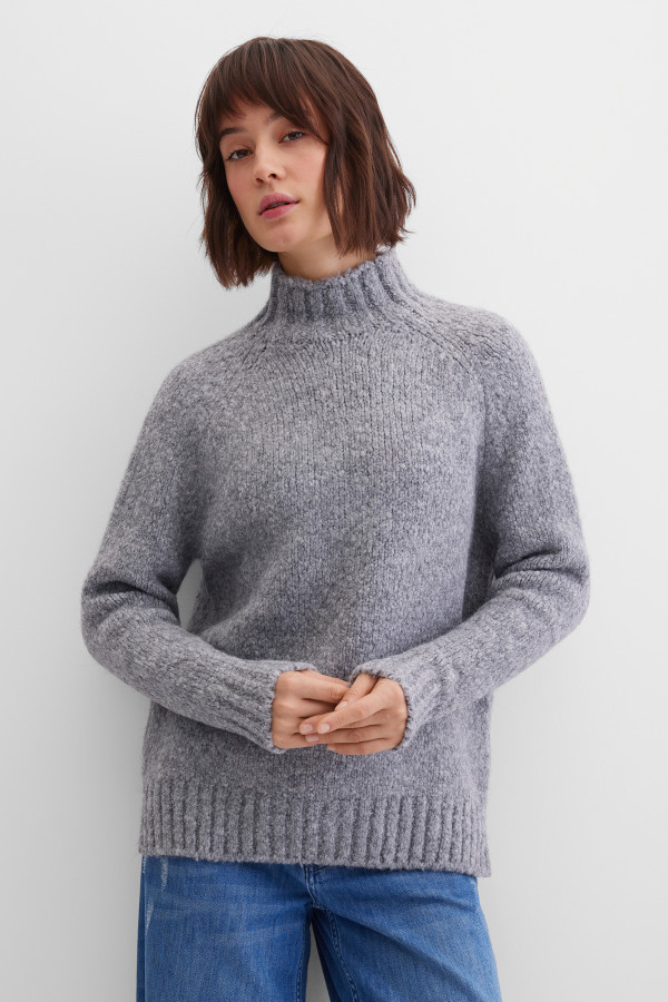 Свитер с добавлением шерсти альпаки