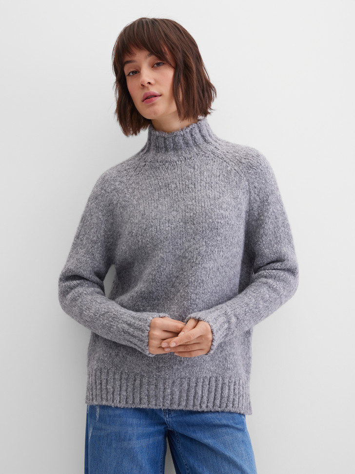 Свитер с добавлением шерсти альпаки