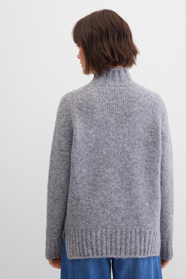 Свитер с добавлением шерсти альпаки