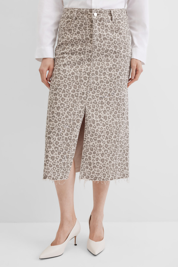 Юбка джинсовая