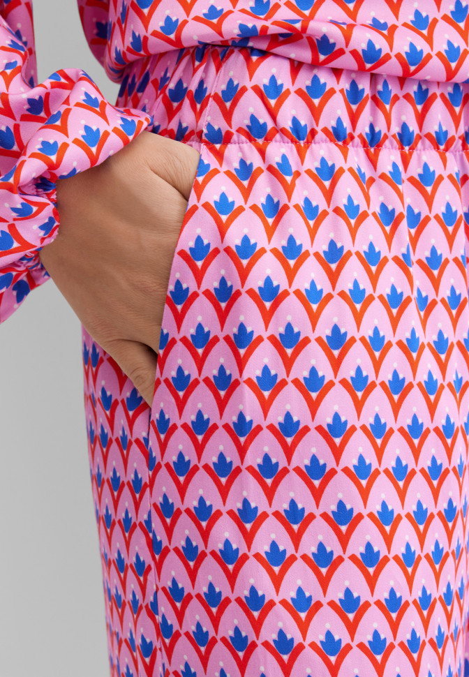 Брюки широкие