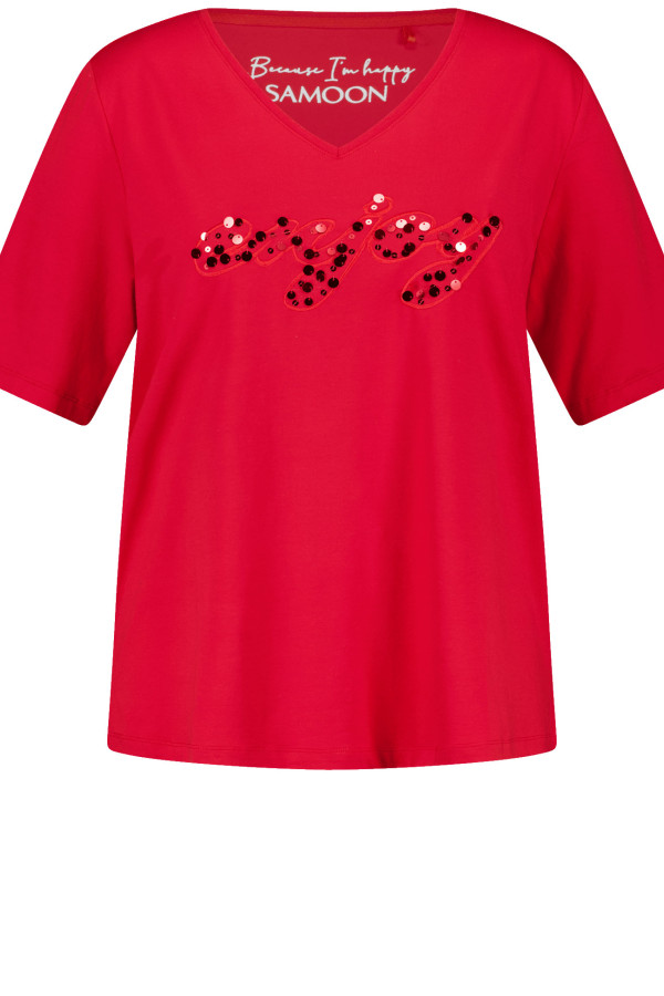 Футболка c пайетками