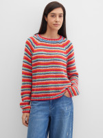 Джемпер крупной вязки с мохером