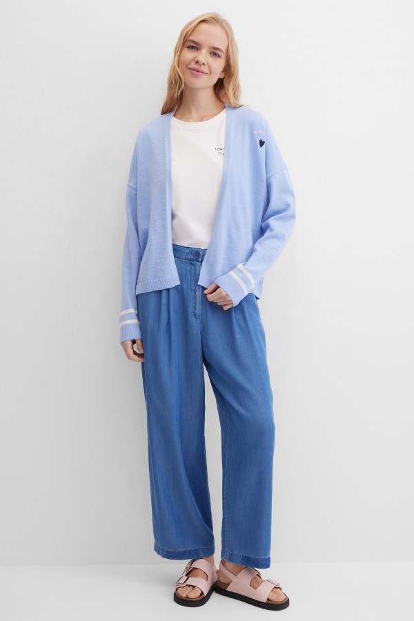 Кардиган свободный