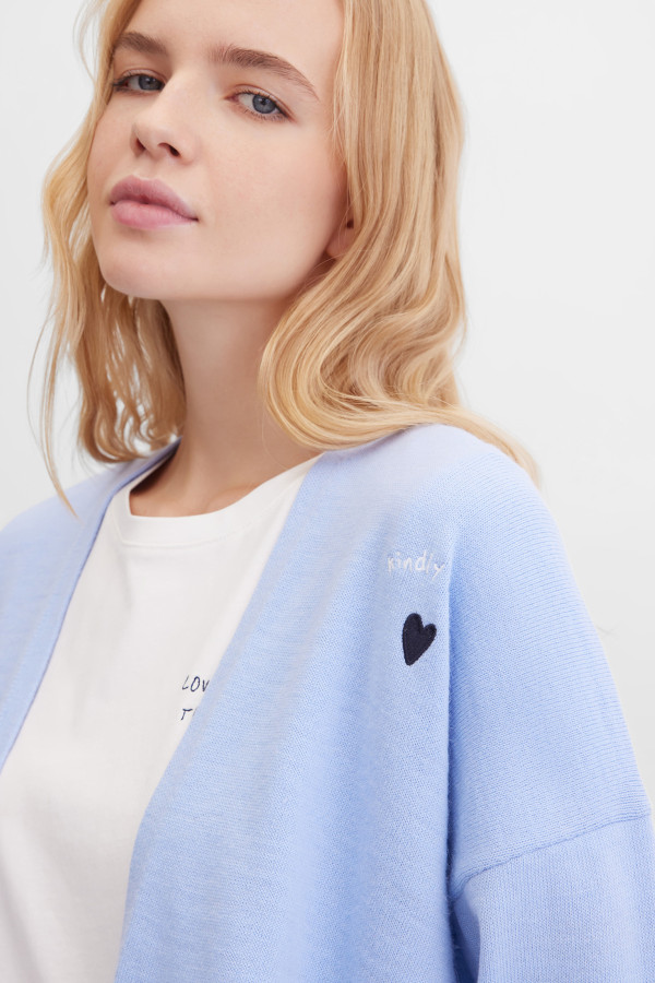 Кардиган свободный