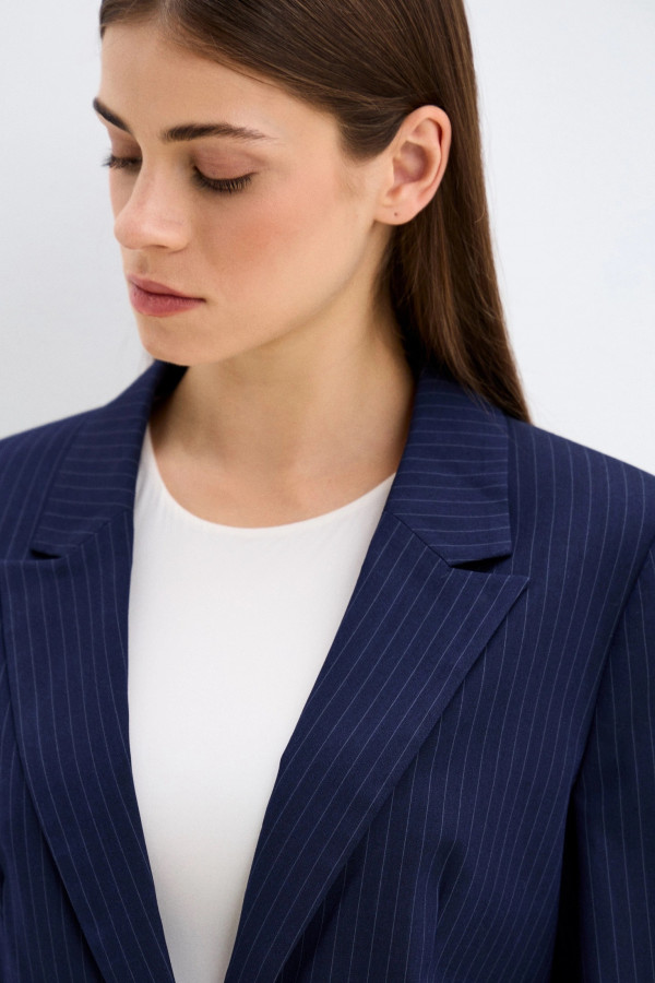 Жакет классический однобортный