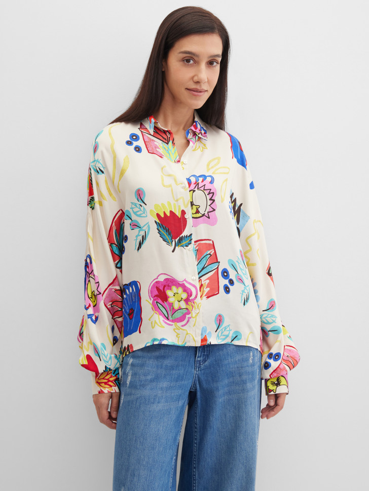 Блузка из вискозы