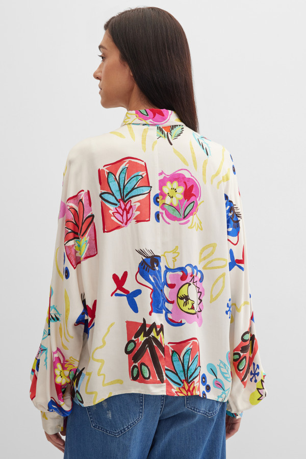 Блузка из вискозы