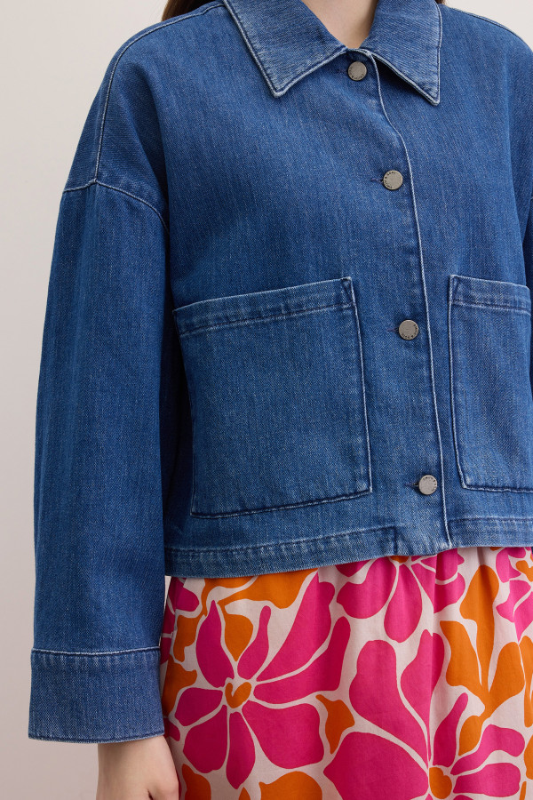 Куртка джинсовая