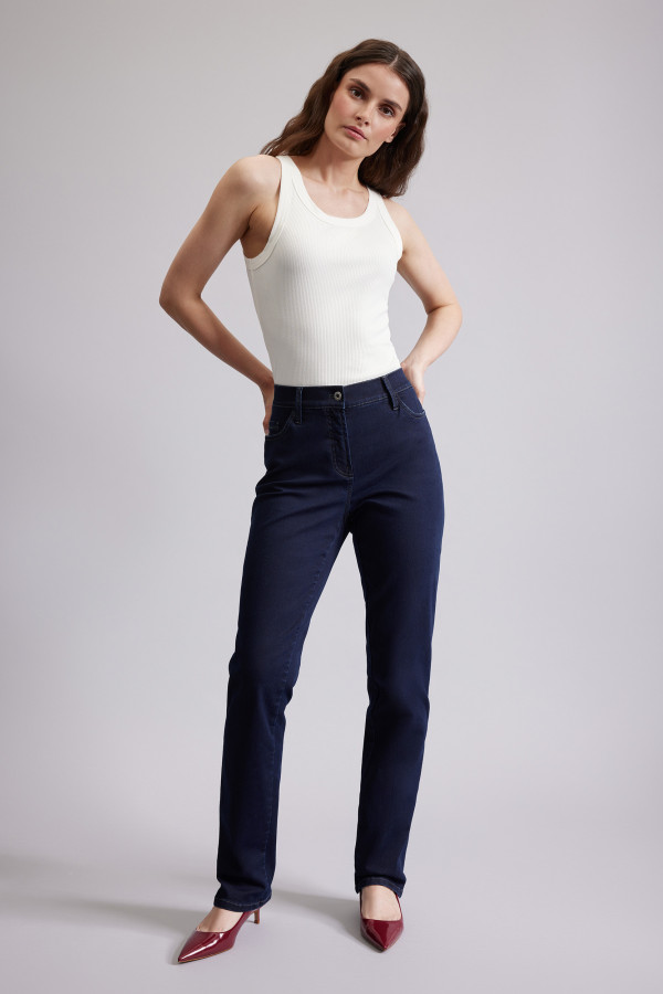 Джинсы прямые